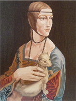 Lady with an Ermine Gobelin